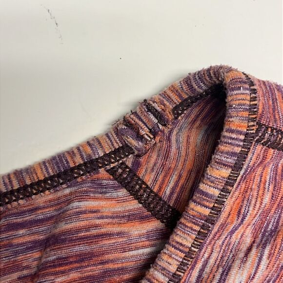 Lululemon Athletica Heather Purple Scoop Neck Long Sleeve Thumb Hole Top- Sz 10 - Picture 12 of 15